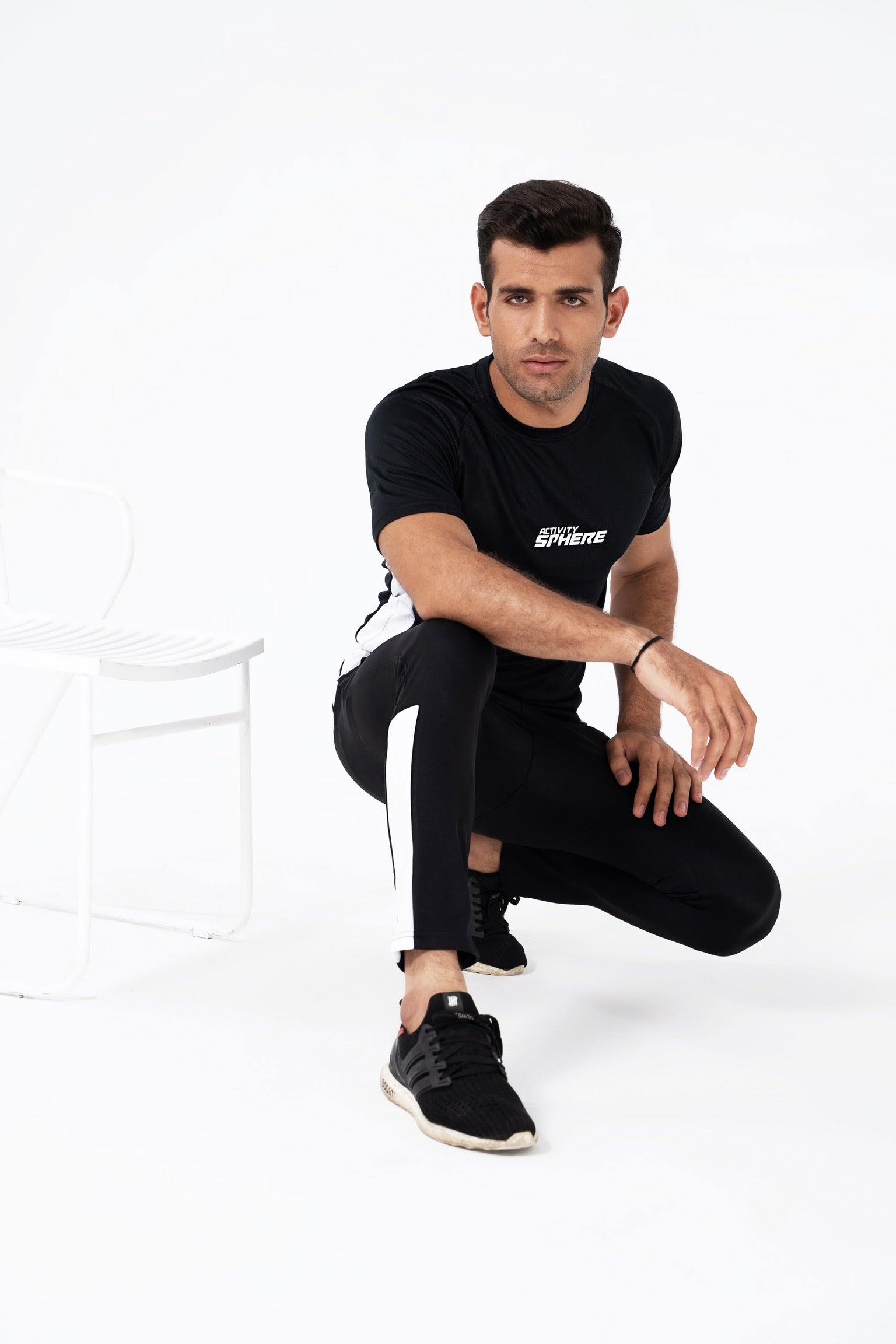 Short Panel Gym Trouser