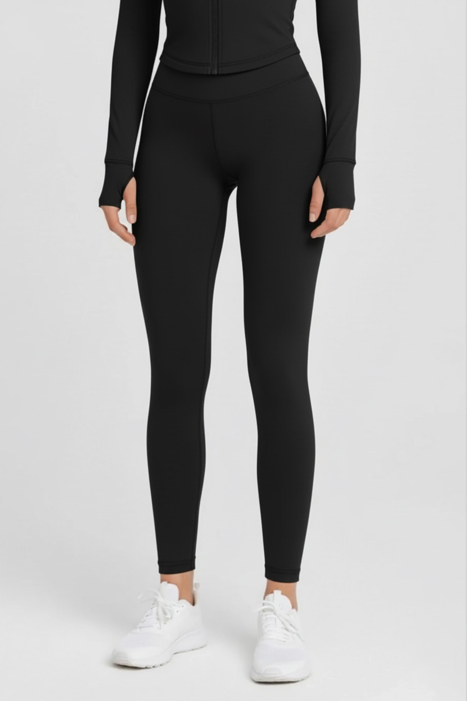 Butter Luxe Zip Jacket (Black)