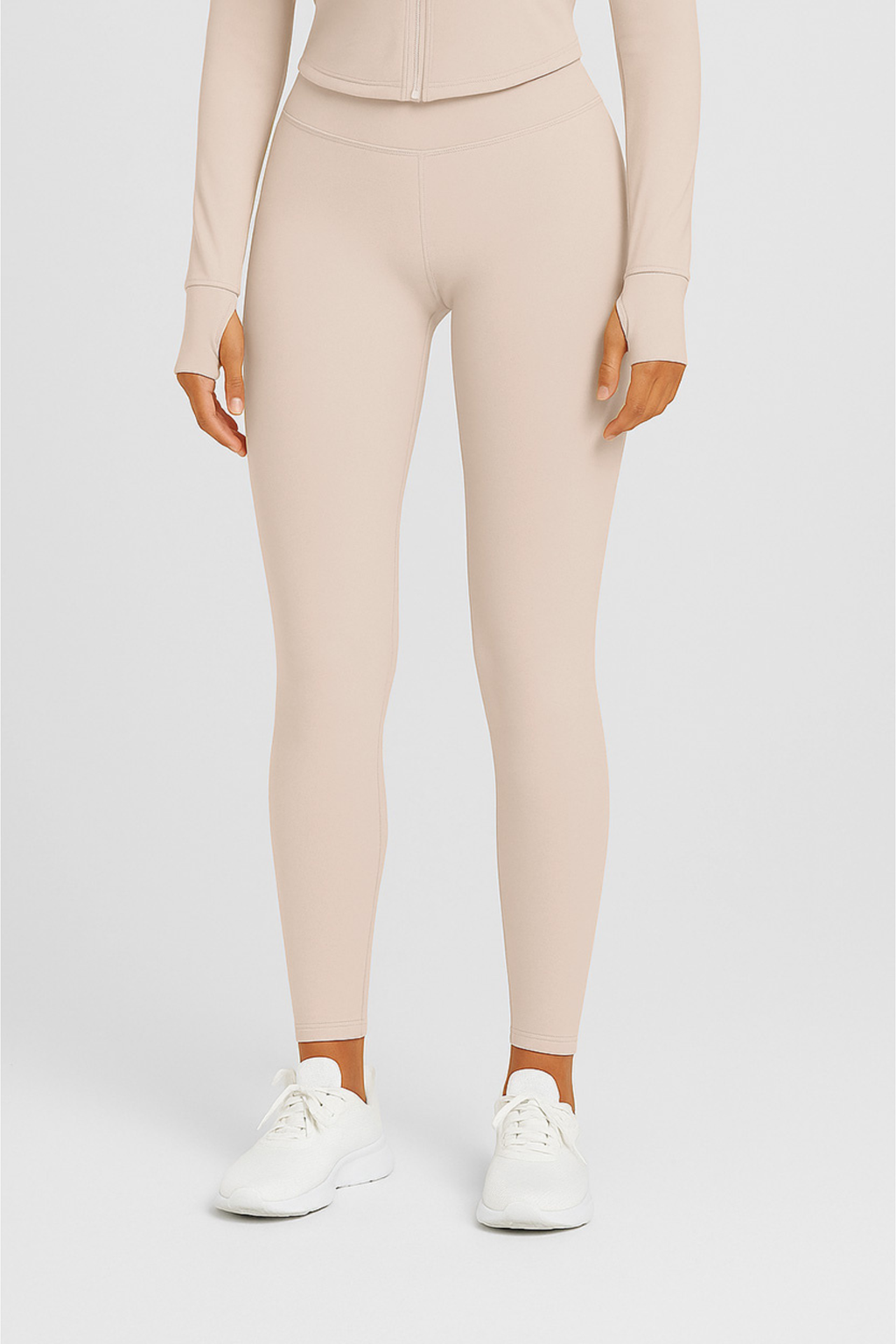 Butter Luxe Zip Jacket (Vanilla)