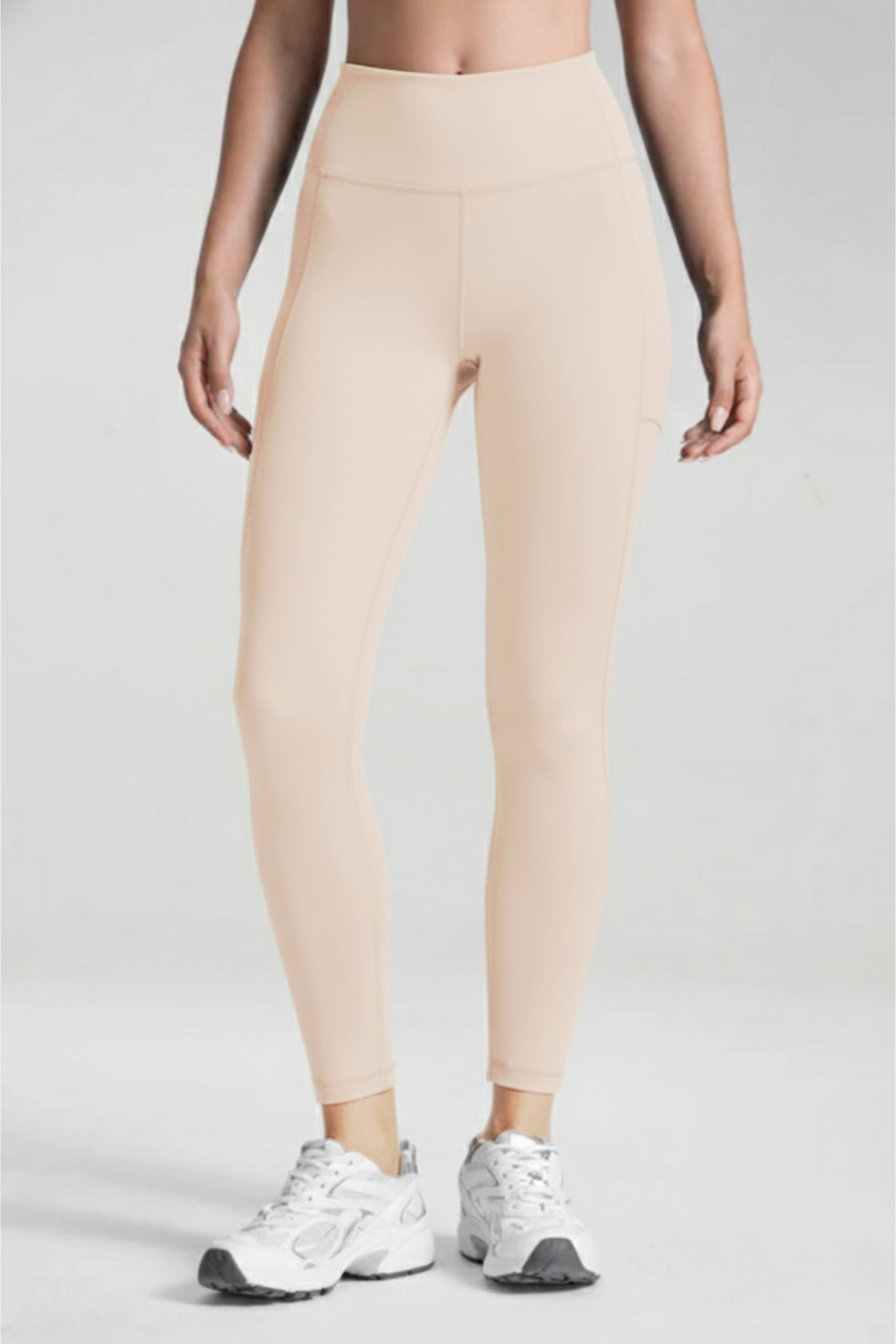 Butter Luxe Pocket Leggings (Vanilla)