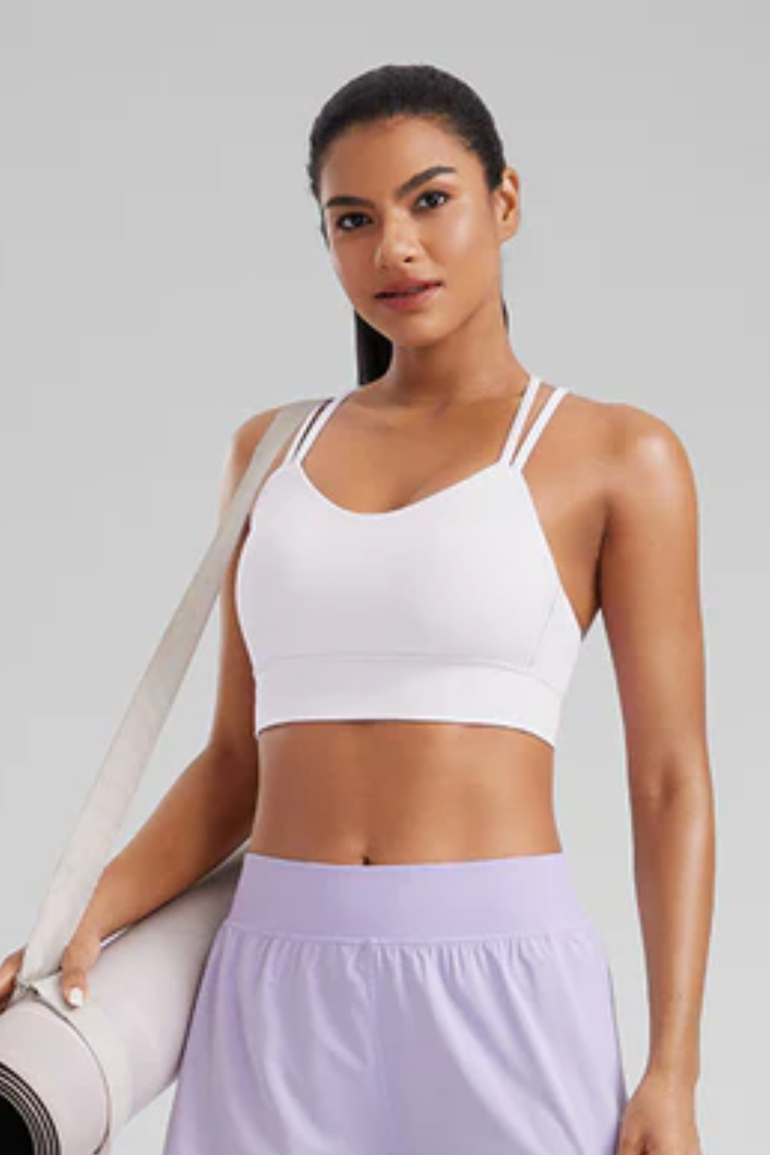 Butterluxe Mold Sports Bra (White)