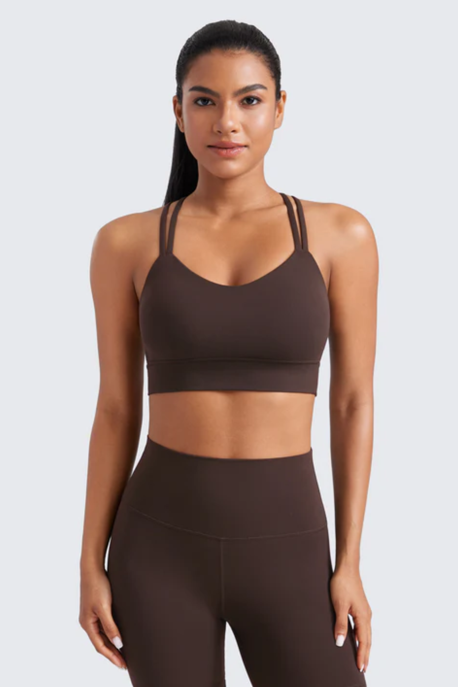 Butterluxe Mold Sports Bra (Fudge Brown)