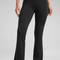 High-waisted Flare Leggings (Black)