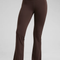 High-waisted Flare Leggings (Fudge Brown)