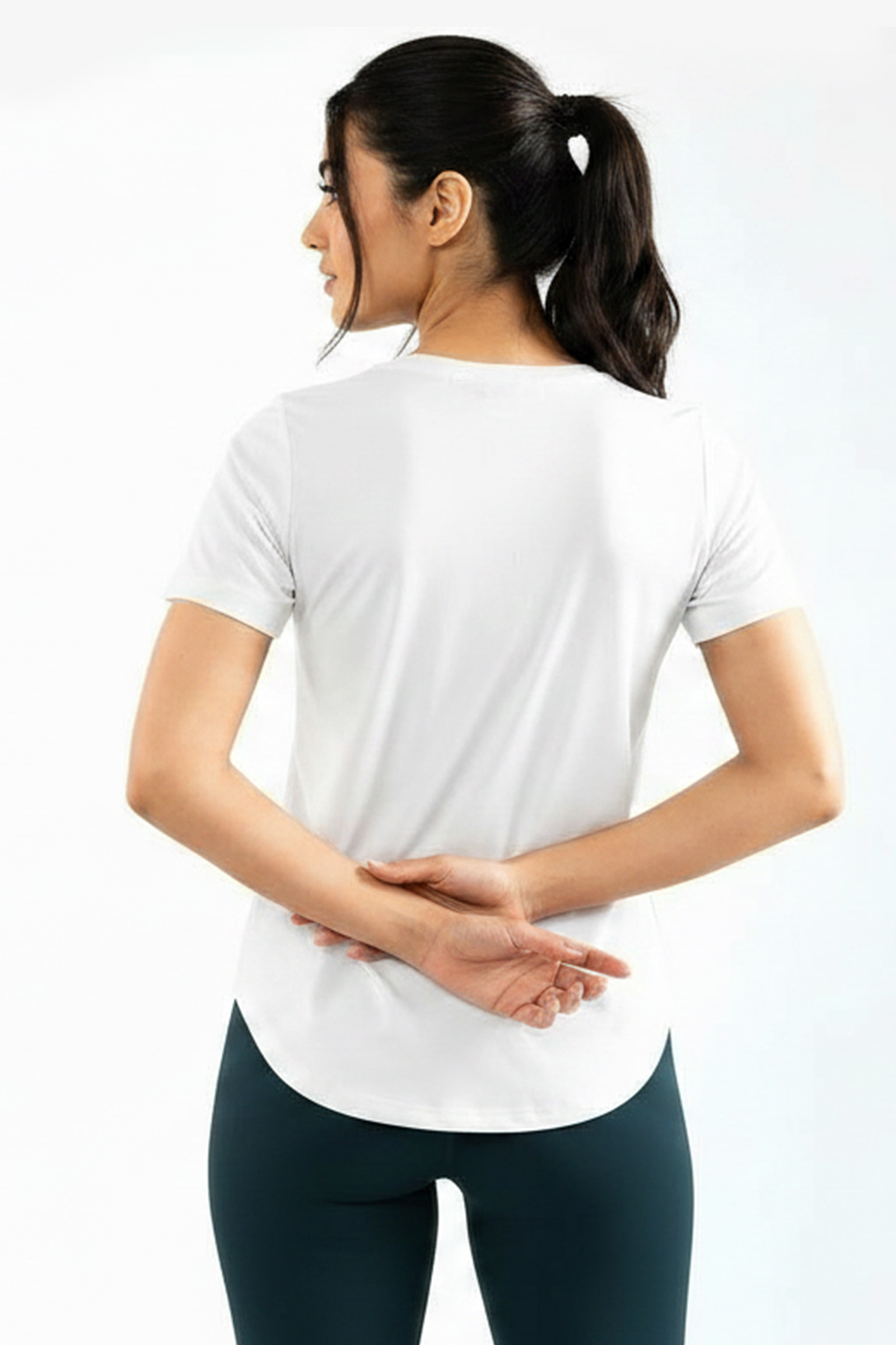 Luxe Active Tee (White)