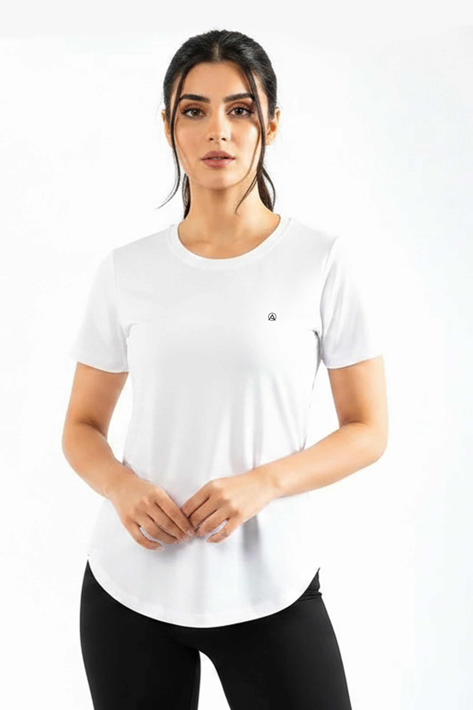 Luxe Active Tee (White)