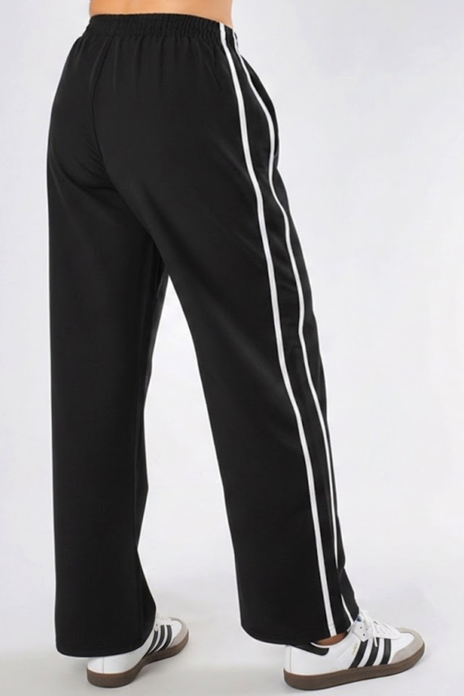 Luxe Parallel Lining Women Trouser (Black)