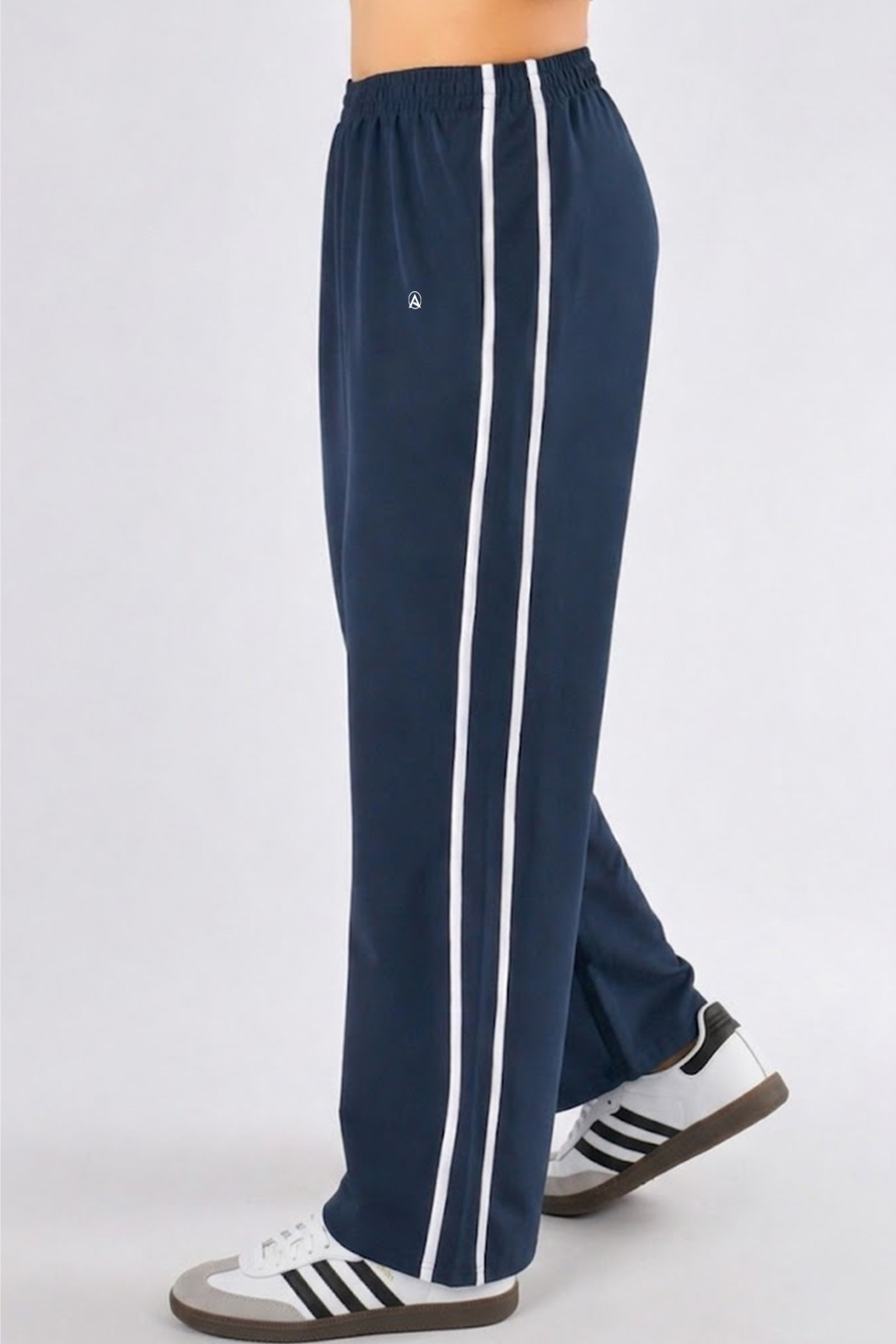 Luxe Parallel Lining Women Trouser (Blue)