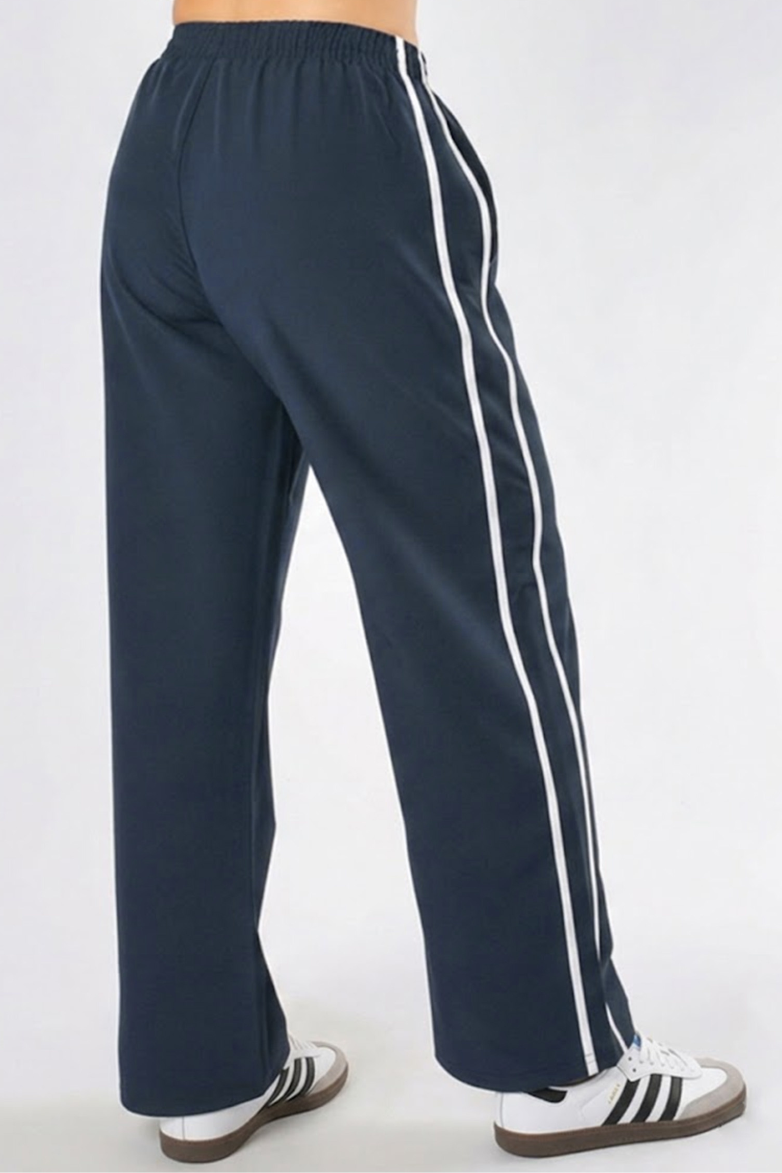 Luxe Parallel Lining Women Trouser (Blue)