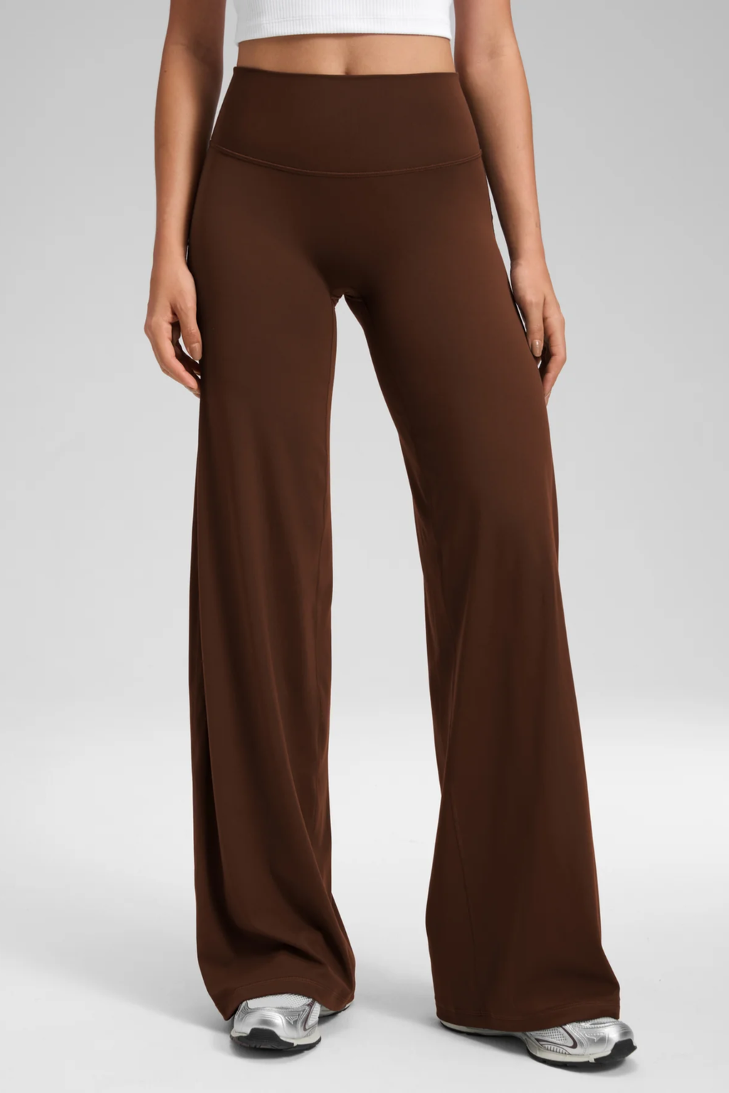 No Seam Wide Leg Pant (Fudge Brown)