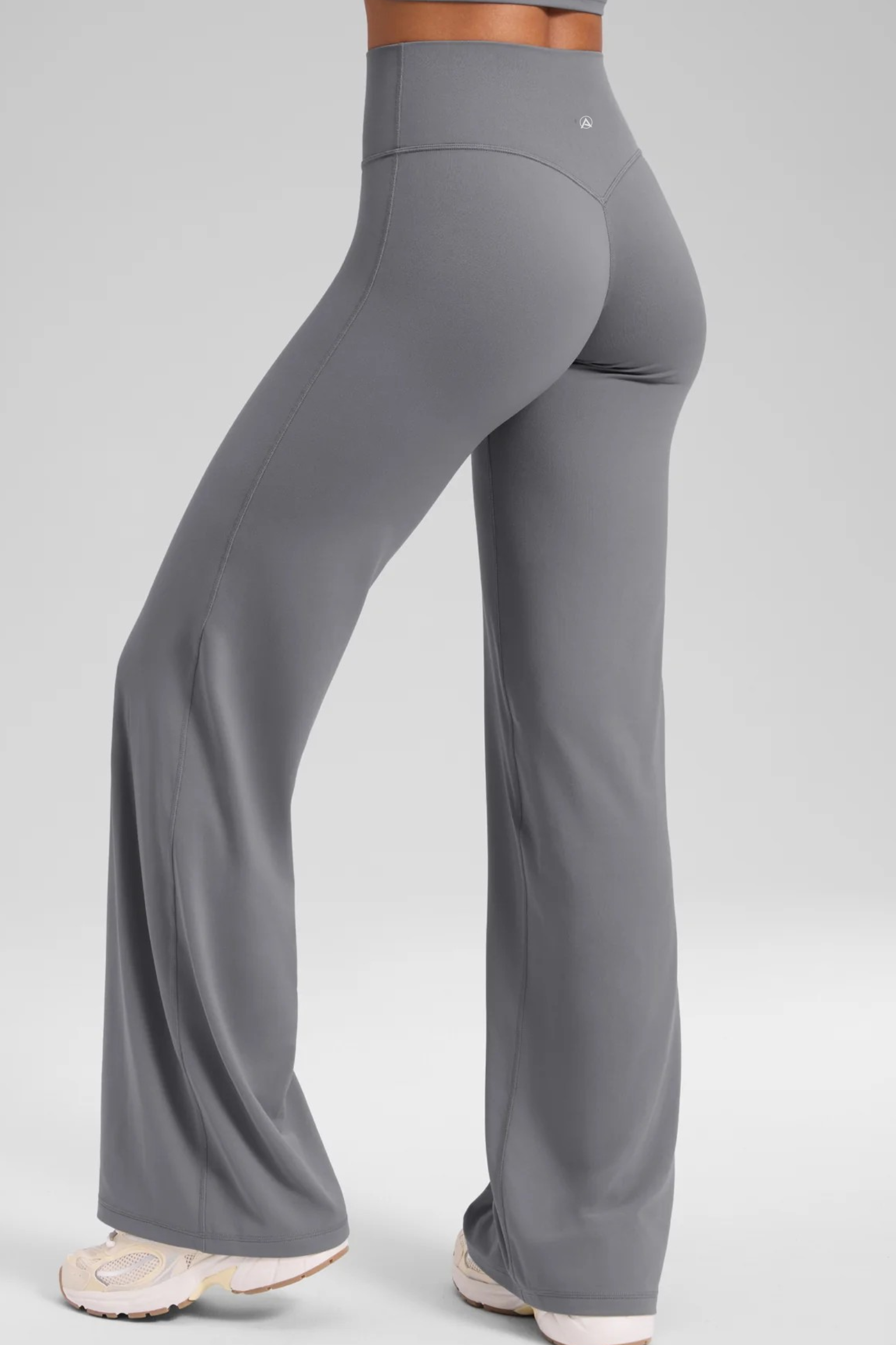 No Seam Wide Leg Pant (Solar Grey)