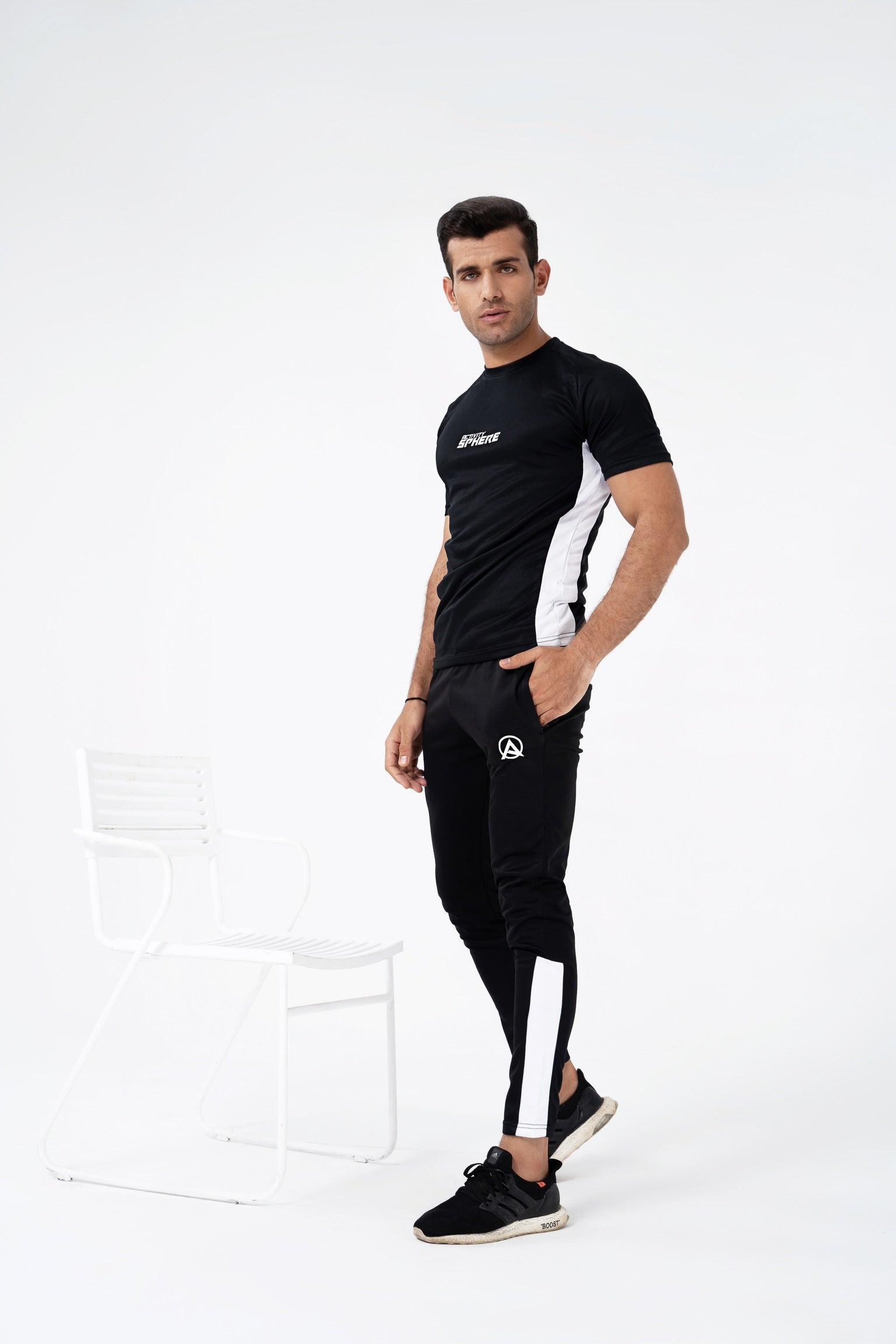 Short Panel Gym Trouser