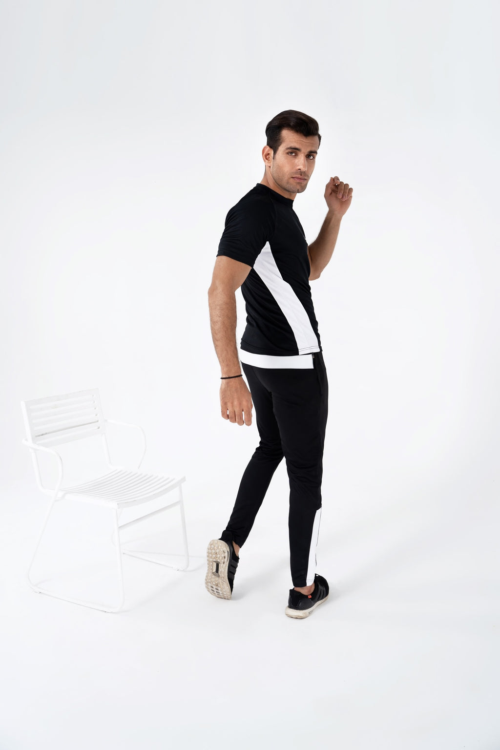 Short Panel Gym Trouser