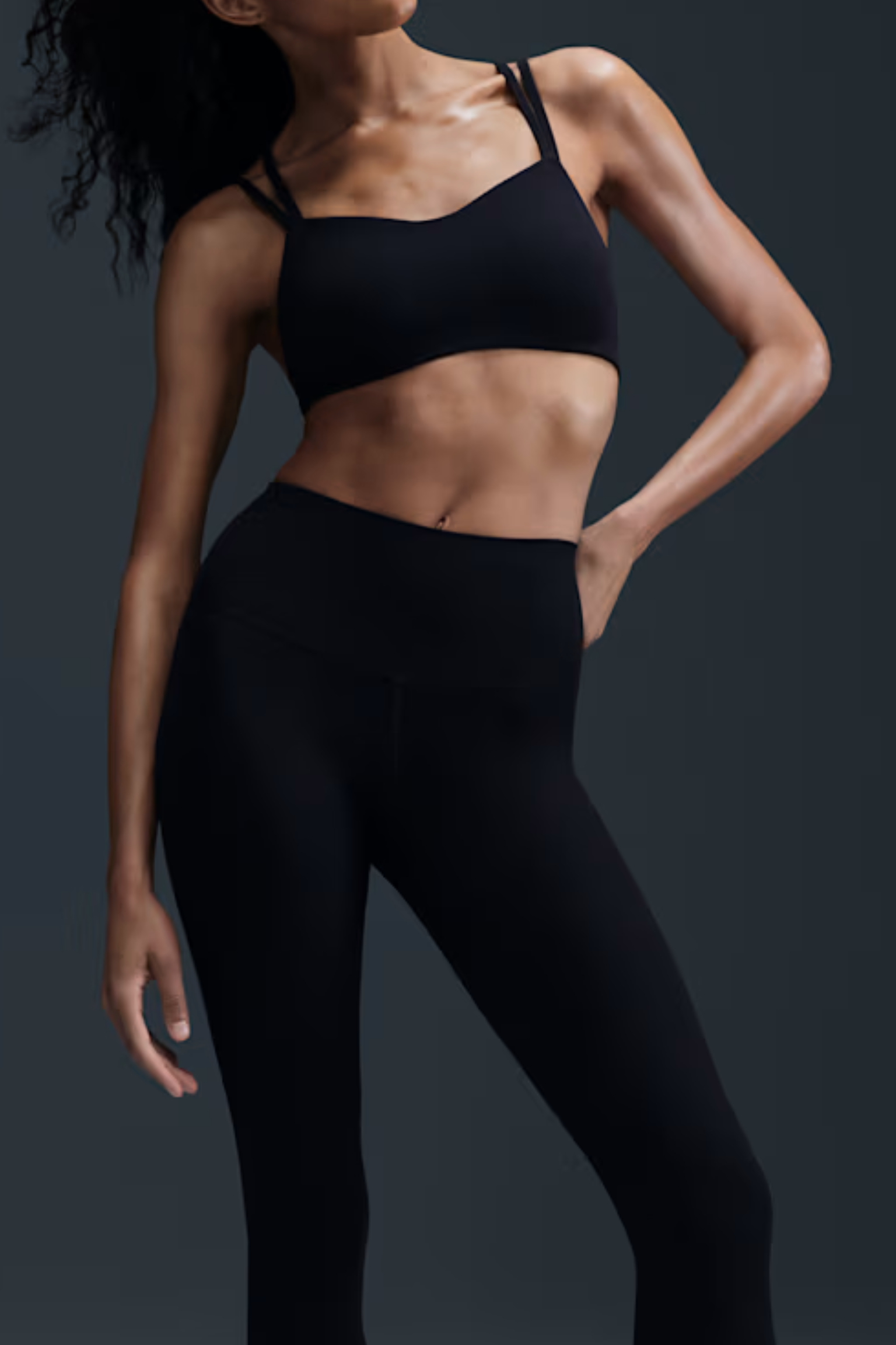 Sphere Zenvy Strappy Sports Bra (Black)