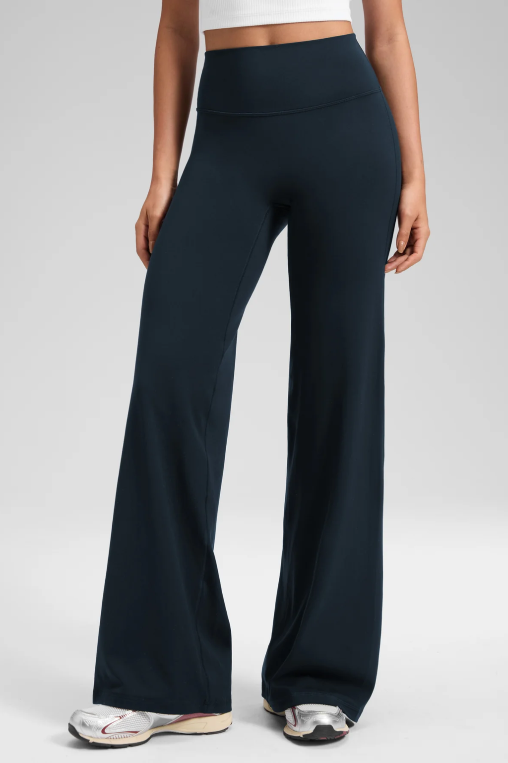 No Seam Wide Leg Pant (Blue)