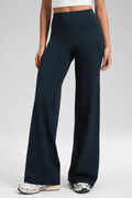 No Seam Wide Leg Pant (Blue)