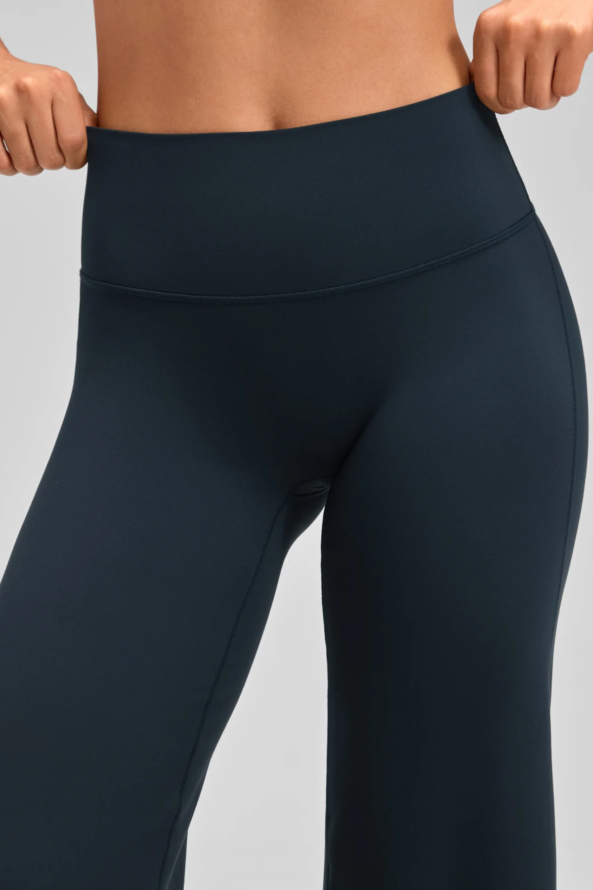 No Seam Wide Leg Pant (Blue)